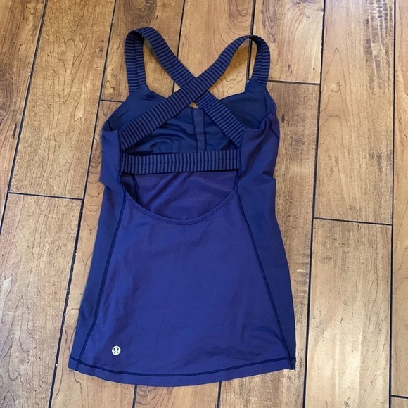 Lululemon Athletica Blue Bustier Tank Top - Picture 7 of 7